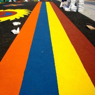 Anti Aging Outdoor Jogging Track Impact Resistant